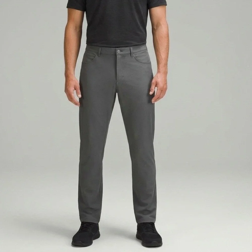 Vuori Meta Pant Athletic Slim Fit 32 Performance Stretch Charcoal Mens Pants